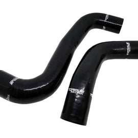 Torque Solution 08-14 Subaru WRX / 08-18 STI / 09-13 Forester XT Silicone Radiator Hose Kit - Black