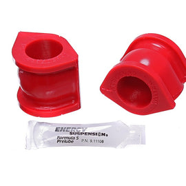 Energy Suspension 06-11 Honda Civic SI 28mm Front Sway Bar Bushings - Red