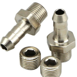 Turbosmart 1/8in NPT 6mm Hose Tail Fittings and Blanks