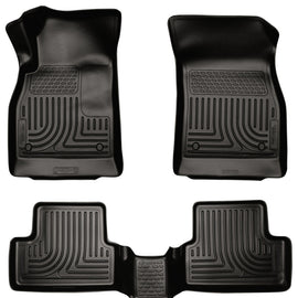 Husky Liners 11-12 Chevrolet Cruze WeatherBeater Combo Black Floor Liners