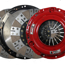 McLeod RXT Twin Disc Clutch Kit 18-19 Ford Mustang RXT 1 x 26 Spline 0 Bal w/164T 8 Bolt AL Flywheel