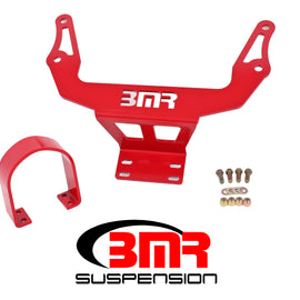 BMR 08-17 Challenger Front Driveshaft Safety Loop - Red