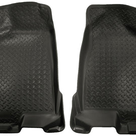 Husky Liners 04-12 Chevy Colorado/GMC Canyon Crew Cab Classic Style Black Floor Liners