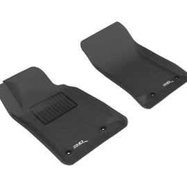 3D MAXpider 2010-2015 Chevrolet Camaro Kagu 1st Row Floormat - Black