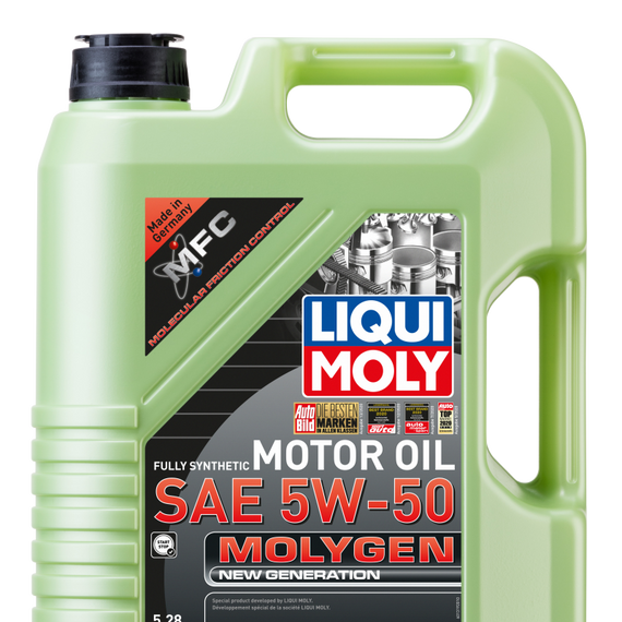 LIQUI MOLY 5L Molygen New Generation Motor Oil SAE 5W50