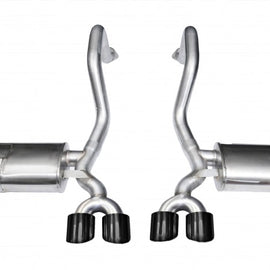 Corsa 1997-2004 Chevrolet Corvette C5 Z06 5.7L V8 Black Xtreme Axle-Back Exhaust