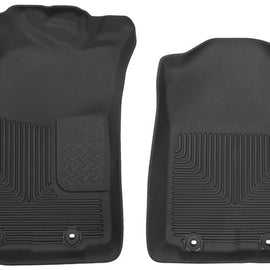 Husky Liners 12-14 Toyota Tacoma Pickup(Crew / Ext / Std Cab) X-Act Contour Black Front Floor Liners