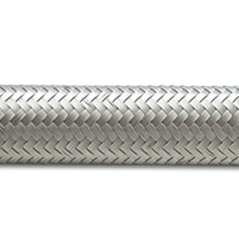 Vibrant -10 AN SS Braided Flex Hose (20 foot roll)
