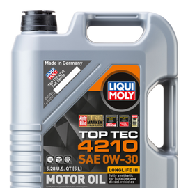 LIQUI MOLY 5L Top Tec 4210 Motor Oil SAE 0W30