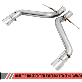 AWE Tuning 16-19 Chevrolet Camaro SS Axle-back Exhaust - Track Edition (Chrome Silver Tips)