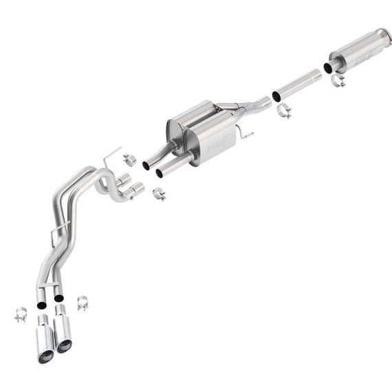 Borla 10-12 Ford F-150 Raptor 6.2L V8 2/4WD AT Touring SS Catback Exhaust