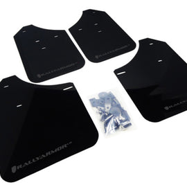 Rally Armor 02-07 Subaru WRX/STI/RS/2.5i (Wagons Req. Mod.) Black UR Mud Flap w/Grey Logo