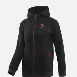 Akrapovic Mens Corpo Zip Hoodie Black - M