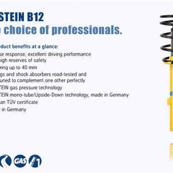 Bilstein B12 2012 BMW 135i Base Coupe Front and Rear Suspension Kit