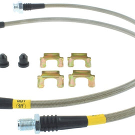 StopTech 89-98 Nissan 240SX (5 Lug w/ 300ZX Upgrade) Front Stainless Steel Brake Lines