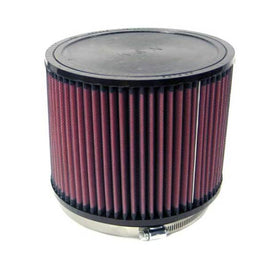 K&N Universal Rubber Filter 6in FLange ID / 7.5in OD / 6in Height / Round Straight