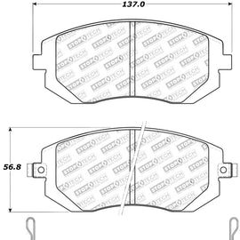 StopTech Street Touring 03-05 WRX/ 08 WRX Front Brake Pads