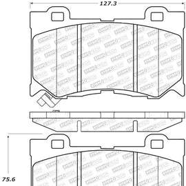 StopTech Street Select Brake Pads - Front