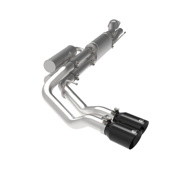 aFe Rebel Series 3in 409 SS Cat-Back Exhaust w/ Black Tips 17-20 Ford F-250/F350 V8 6.2L/7.3L