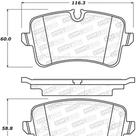 StopTech Street Brake Pads - Rear