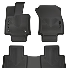 Husky Liners 2019 Toyota RAV4 Weatherbeater Black Front & 2nd Seat Floor Liners