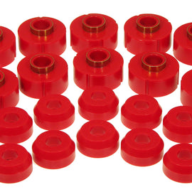 Prothane 63-91 Jeep Wagoneer Body Mount - Red