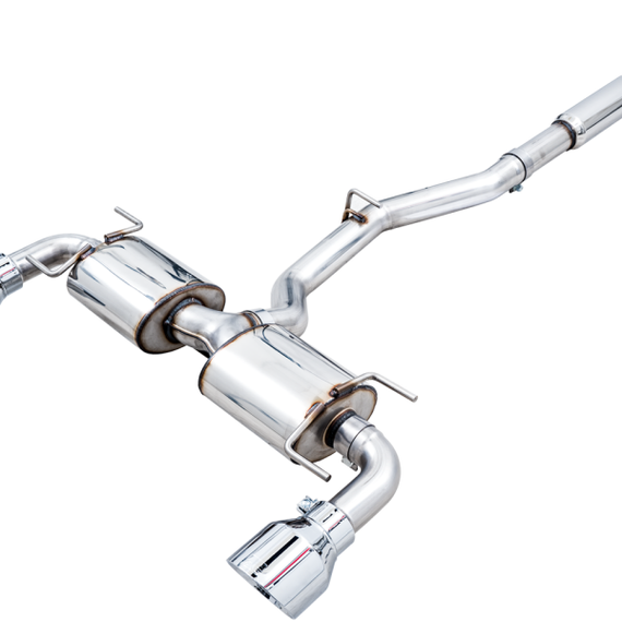 AWE Subaru BRZ/ Toyota GR86/ Toyota 86 Touring Edition Cat-Back Exhaust- Chrome Silver Tips