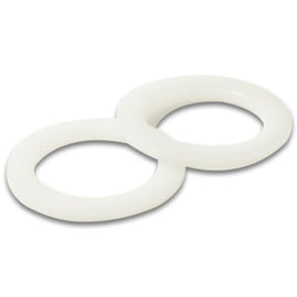 Vibrant -6AN PTFE Washers for Bulkhead Fittings - Pair