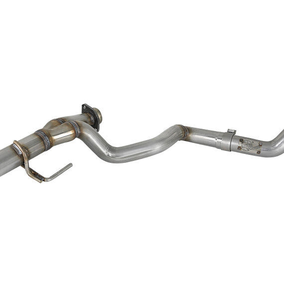 aFe POWER Twisted Steel Y-Pipe 2-1/4in 409 SS Exhaust System 2018 Jeep Wrangler (JL) V6-3.6L