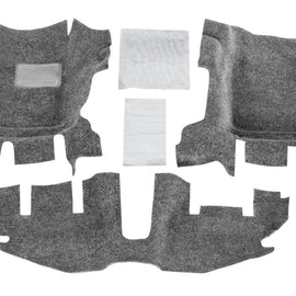 BedRug 97-06 Jeep TJ Front 3pc Floor Kit (w/o Center Console) - Incl Heat Shields (S/O Only)