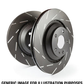 EBC 15+ Chrysler 200 2.4 USR Slotted Front Rotors