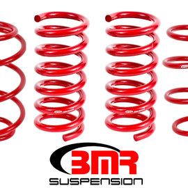 BMR 15-17 S550 Mustang Performance Version Lowering Springs (Set Of 4) - Red