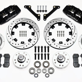 Wilwood Dynapro 6 Front Hub Kit 12.19in Drilled 79-81 Camaro