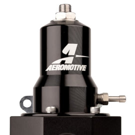 Aeromotive Adjustable Fuel Pressure Regulator 30-120PSI .313 Valve -3x -8 / 1x -10 Inlet -10 Return