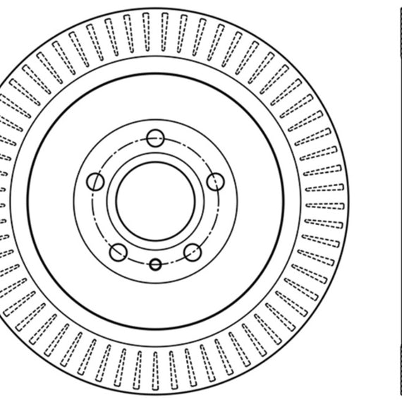 StopTech Premium High Carbon 13-14 Ford Mustang/Shelby GT500 Right Rear Disc Slotted Brake Rotor