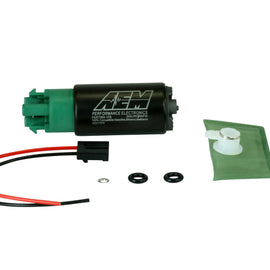 AEM 340LPH 65mm Fuel Pump Kit w/ Mounting Hooks - Ethanol Compatible