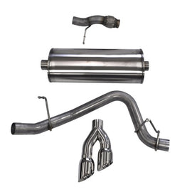 Corsa 2015-2020 ack Exhaust Sport 3in Single Side Twin Polished 4in Tips 2015 Chevy Tahoe/GMCYukon