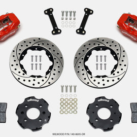 Wilwood Forged Dynalite Front Hat Kit 11.00in Drilled Red Integra/Civic w/Fac.240mm Rtr