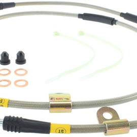 StopTech 00-06 Suburban 2500 2WD / 03-06 4WD / 03-07 Hummer H2 Stainless Steel Front Brake Line Kit