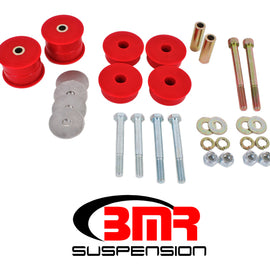 BMR 15-17 S550 Mustang Differential Bushing Kit (Polyurethane) - Red