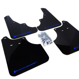 Rally Armor 09-13 Subaru Forester Black UR Mud Flap w/ Blue Logo