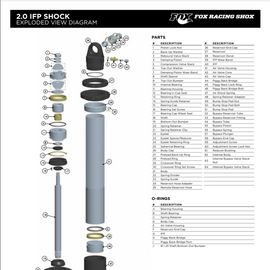 Fox Replacement Shock Sleeve - 5/8in OD x 1.500in L TLG 12mm Bolt