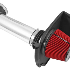 Spectre 11-17 Dodge Challenger/Charger 5.7L V8 Air Intake Kit - Polished w/Red Filter