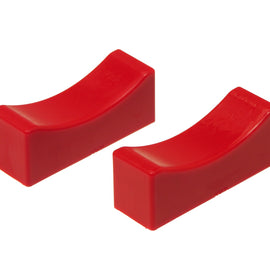 Prothane Universal Jack/Stand Pads (Fits 1.125 x 4.0 Heads) - Red