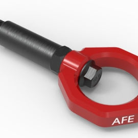 aFe Control Front Tow Hook Red 20-21 Toyota GR Supra (A90)