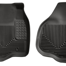 Husky Liners 11-12 Ford F250/F350/F450 Series Reg/Super/Crew Cab X-Act Contour Black Floor Liners