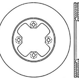 StopTech Slotted & Drilled Sport Brake Rotor