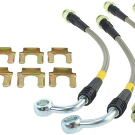 StopTech 05-06 LGT Stainless Steel Rear Brake Lines (4 Line Kit)