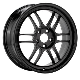 Enkei RPF1 17x8 5x114.3 35mm Offset 76mm Bore Matte Black Wheel Evo 8/9