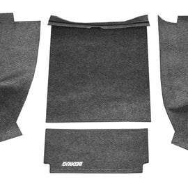 BedRug 87-95 Jeep YJ Rear Kit 4pc Cargo Kit (Incl Tailgate & Cargo Liner)